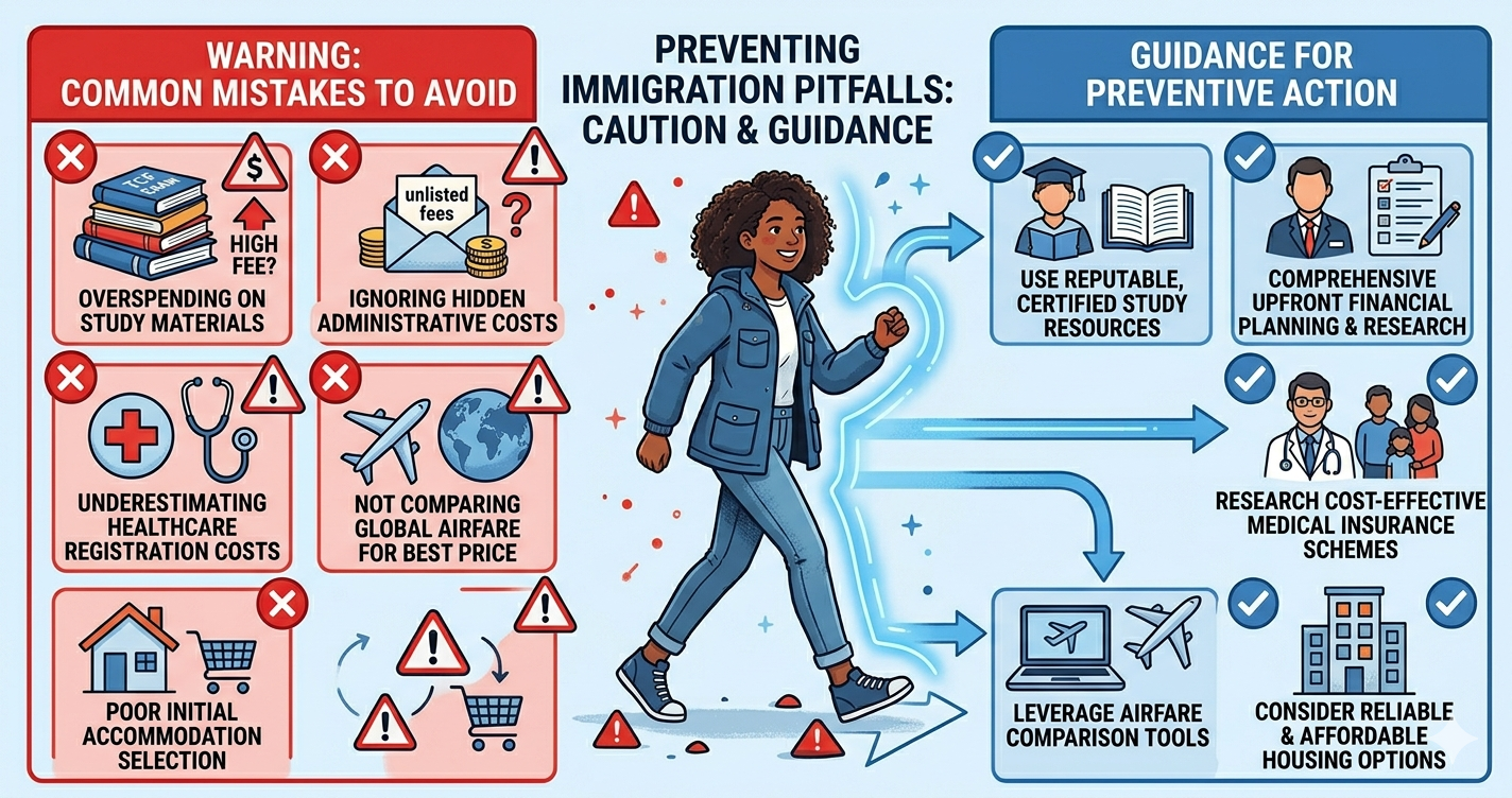 Erreurs Courantes à Éviter en Préparant TCF Canada + Immigration: Guide Stratégique